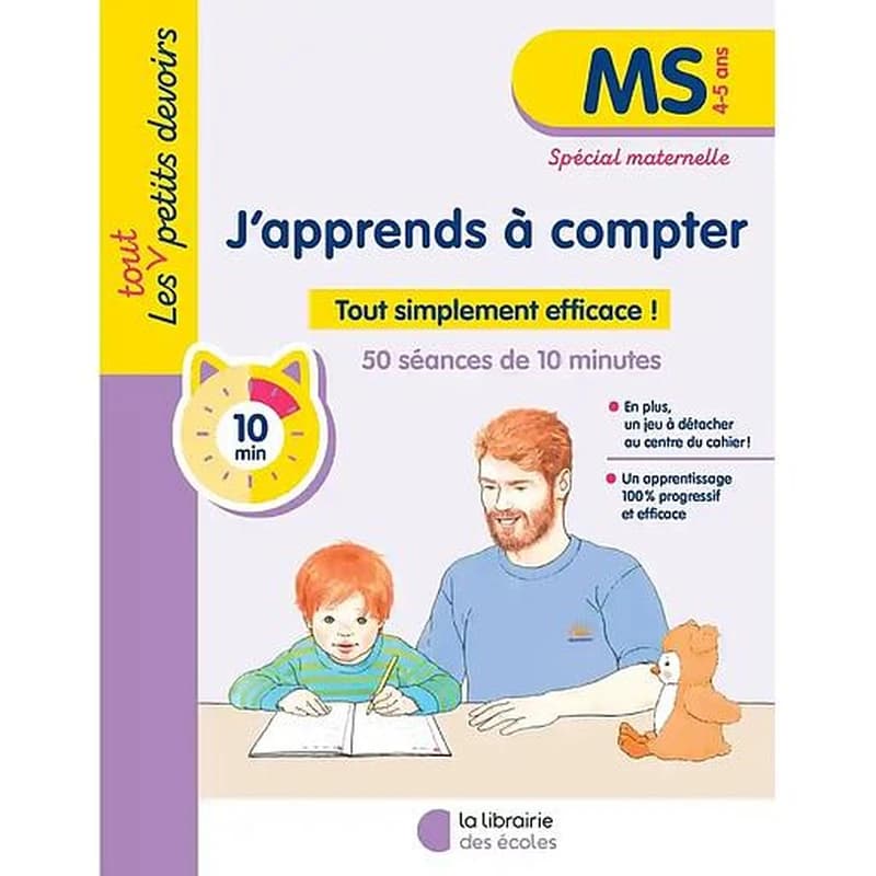Les petits devoirs : J'apprends à compter ; MS