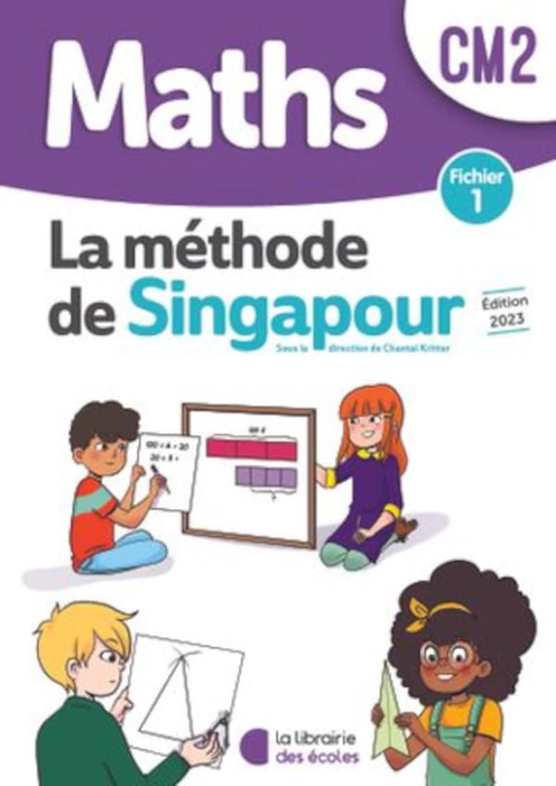 Maths CM2 La méthode de Singapour : Fichier 1