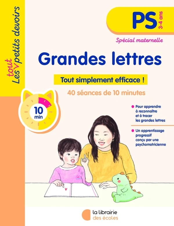 Grandes lettres PS : Tout simplement efficace ! 35 séances de 10 minutes