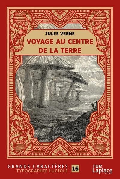 Voyage au centre de la terre ([Éd. en gros caractères]) Jules Verne