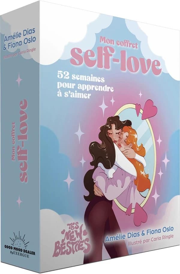 Mon Coffret self-love : 52 semaines pour apprendre à s'aimer. Avec 1 livre, 1 crayon et 52 cartes