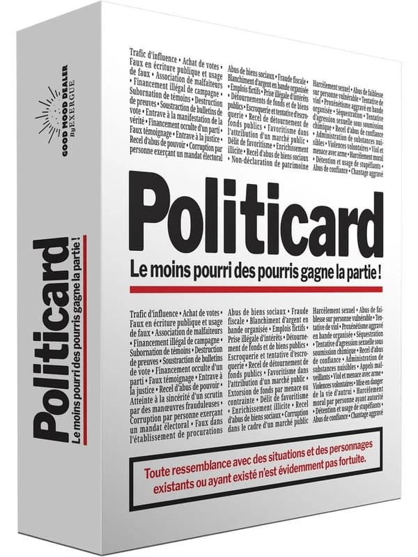 Politicard : Le moins pourri des pourris gagne la partie !