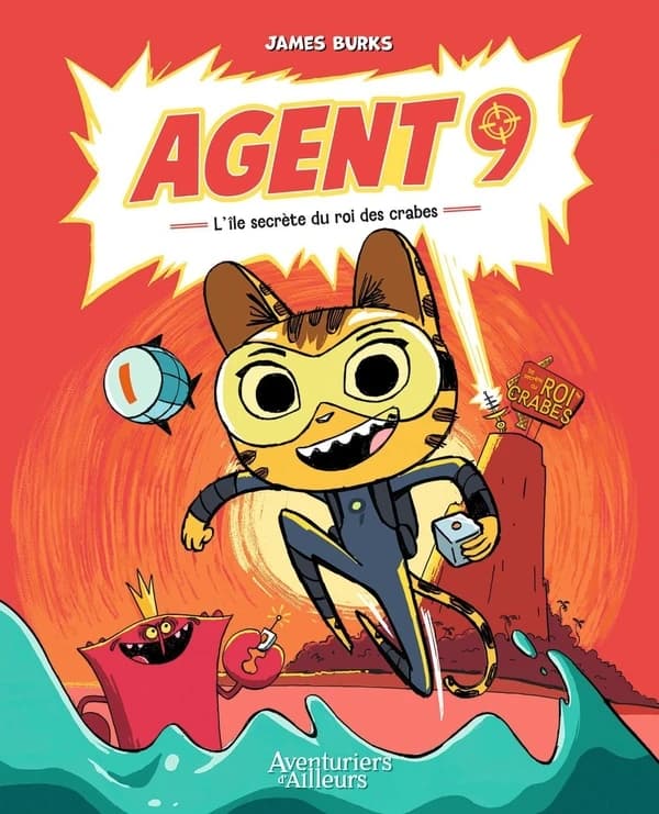 Agent 9 : l'île secrète du roi des crabes