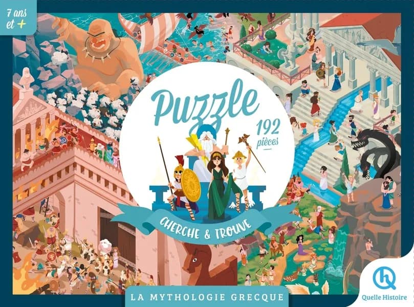 Puzzle cherche et trouve : La mythologie grecque