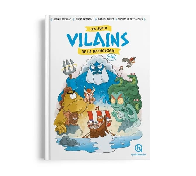 Les super vilains de la mythologie : en BD !