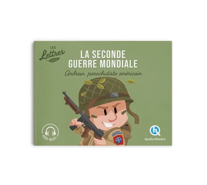 La seconde guerre mondiale : Andrew, parachutiste américain