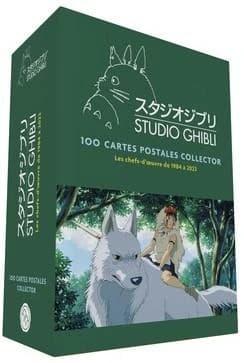 Studio Ghibli, les chefs-d'oeuvre de 1984 à 2023 : 100 cartes postales collector