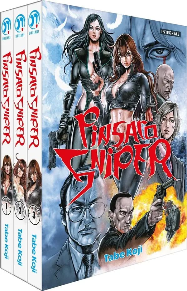 Pinsaro sniper : coffret Intégrale Tomes 1 à 3