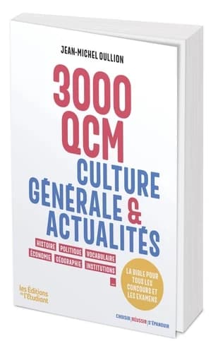 3000 QCM de culture générale