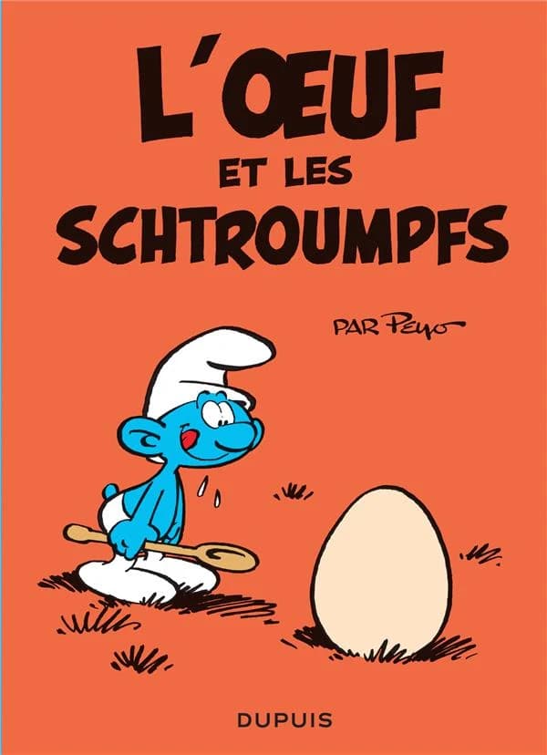 L'oeuf et les Schtroumpfs