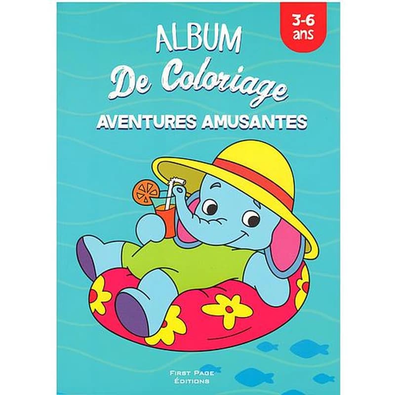 Aventures amusantes album de coloriage