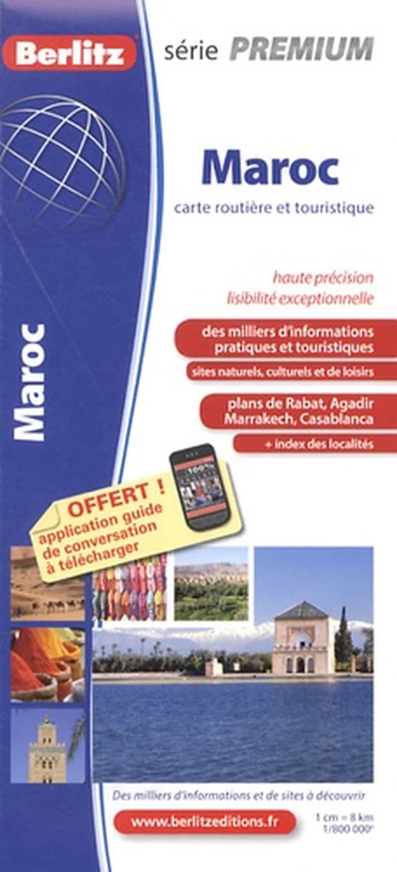 CARTE ROUTIERE ET TOURISTIQUE - MAROC