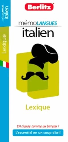 ITALIEN MEMOLANGUES - LEXIQUE