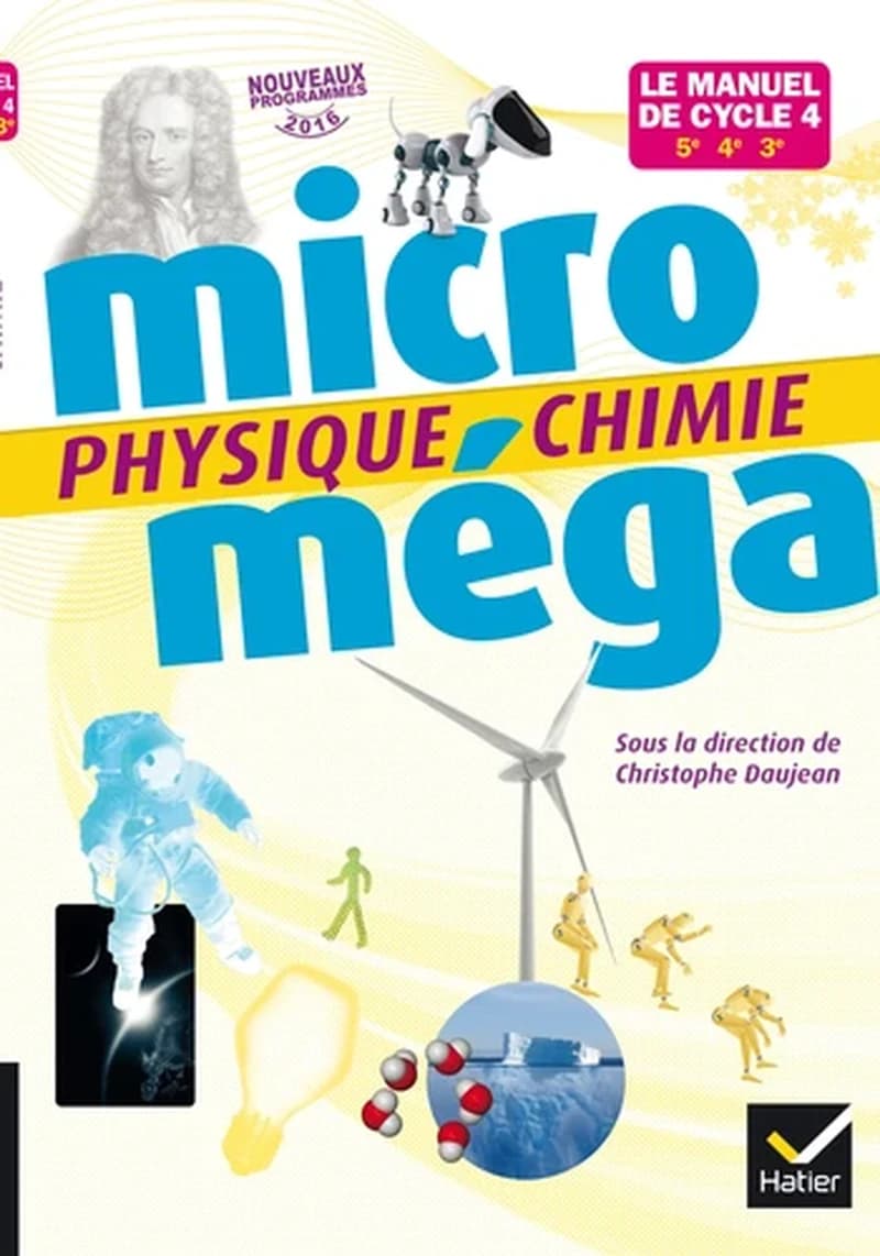 Physique, chimie : le manuel de cycle 4, 5e-4e-3e