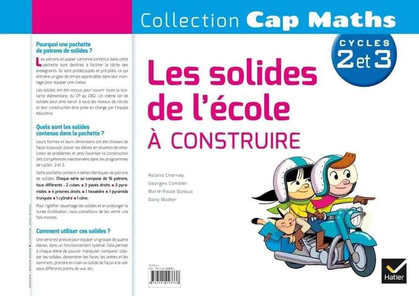 Cap Maths : CAP maths cycle 2 et 3 ; les solides