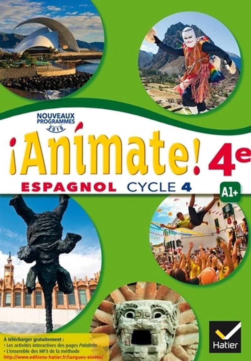 ¡ Animate ! : LV2, classe de 4e : A1+