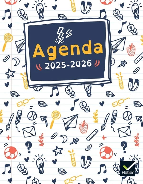Agenda DYS collège ; Adapté aux enfants en difficultés d'apprentissage (édition 2025
