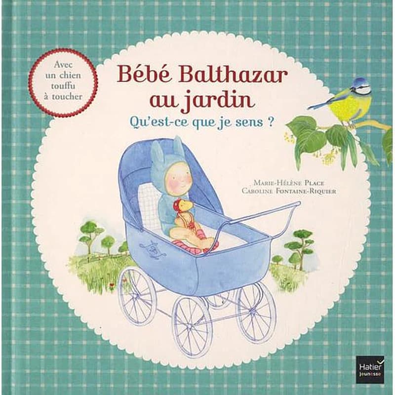 Bébé Balthazar au jardin : qu'est-ce que je sens ?