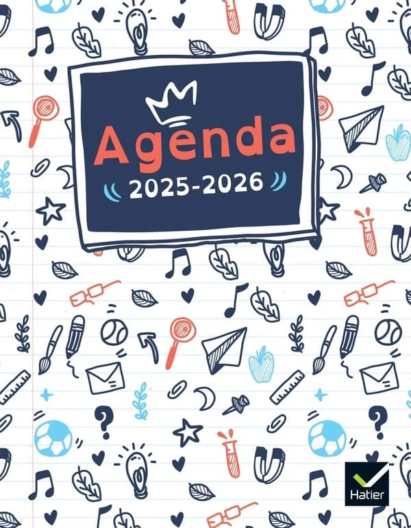 Agenda DYS primaire ; Adapté aux enfants en difficultés d'apprentissage (édition 2025