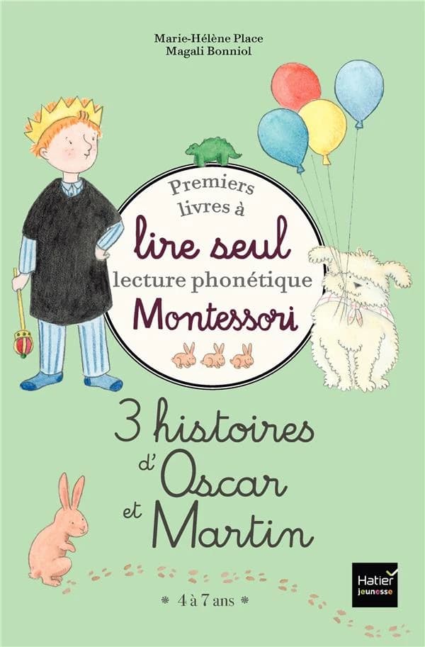 3 histoires d'Oscar et Martin : 4 à 7 ans