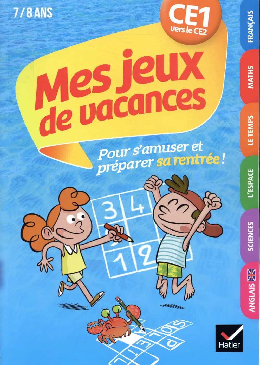 Mes jeux de vacances du CE1 vers le CE2