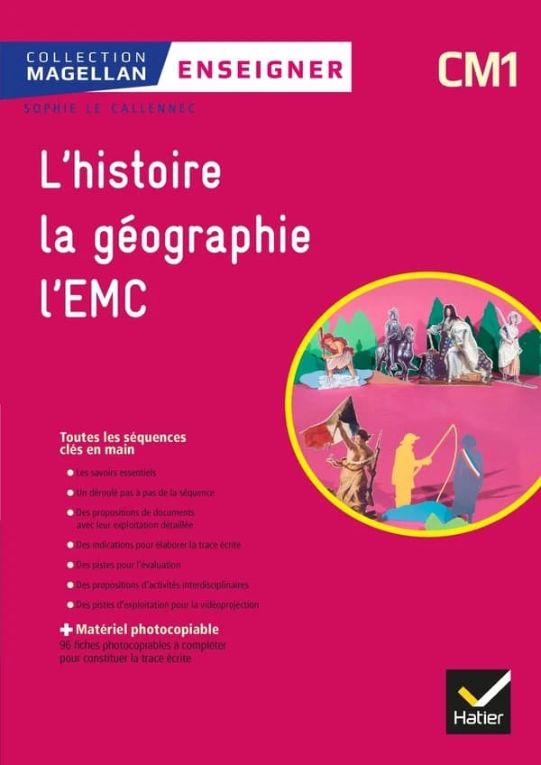 Histoire et histoire des arts, géographie, enseignement moral et civique : enseigner, CM1