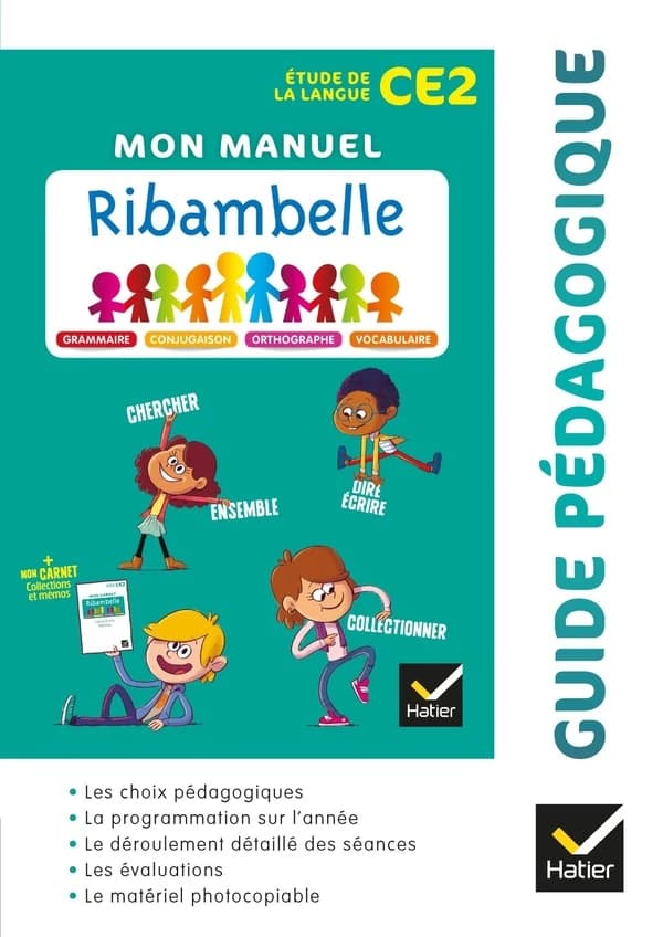 Ribambelle : CE2 ; EDL français ; guide pédagogique (édition 2018)