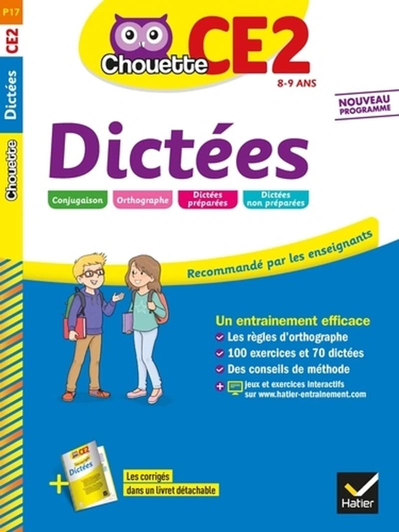 Dictées CE2, 8-9 ans