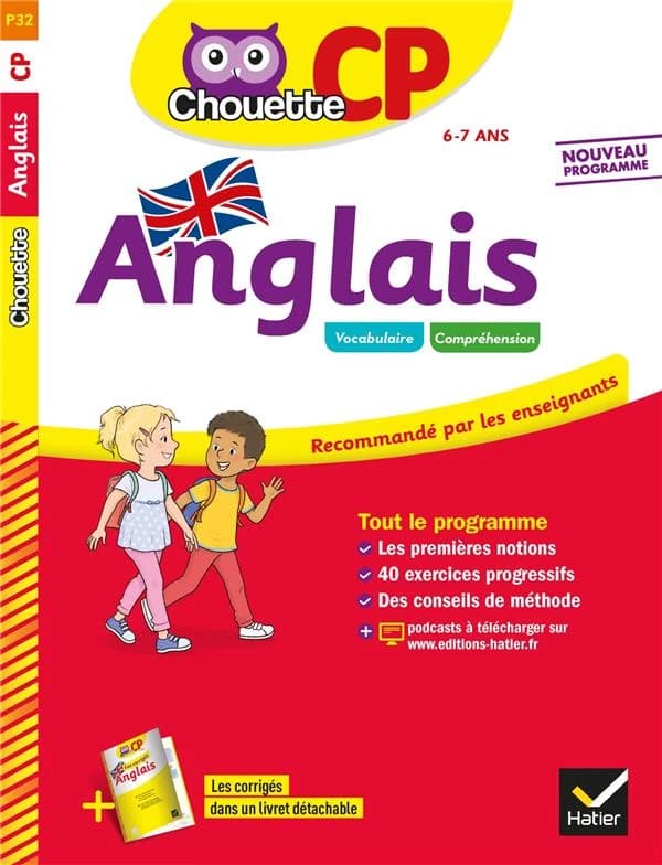 Chouette entraînement ; anglais ; CP