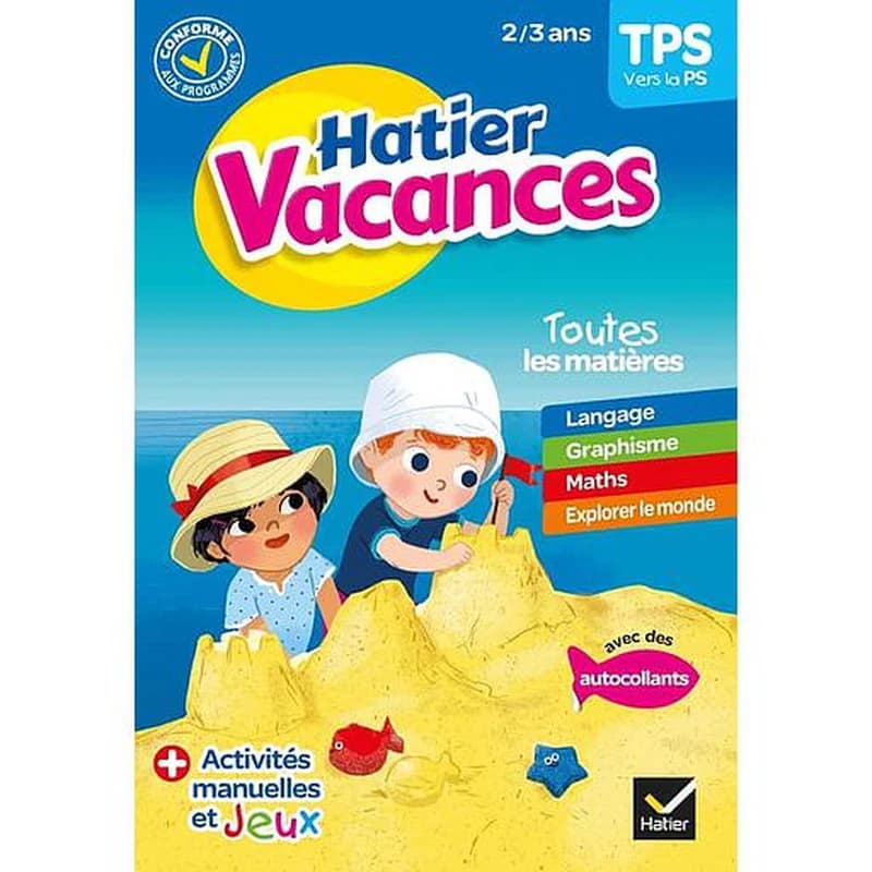 HATIER VACANCES ; TPS vers la PS (édition 2020)