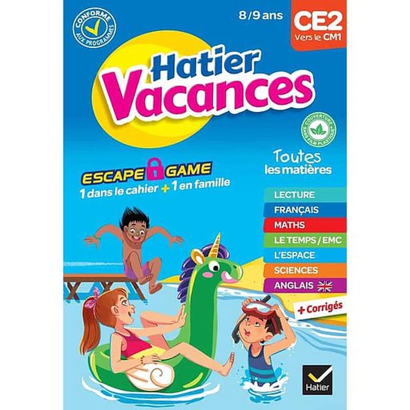 HATIER VACANCES ; CE2 vers le CM1 (édition 2020)