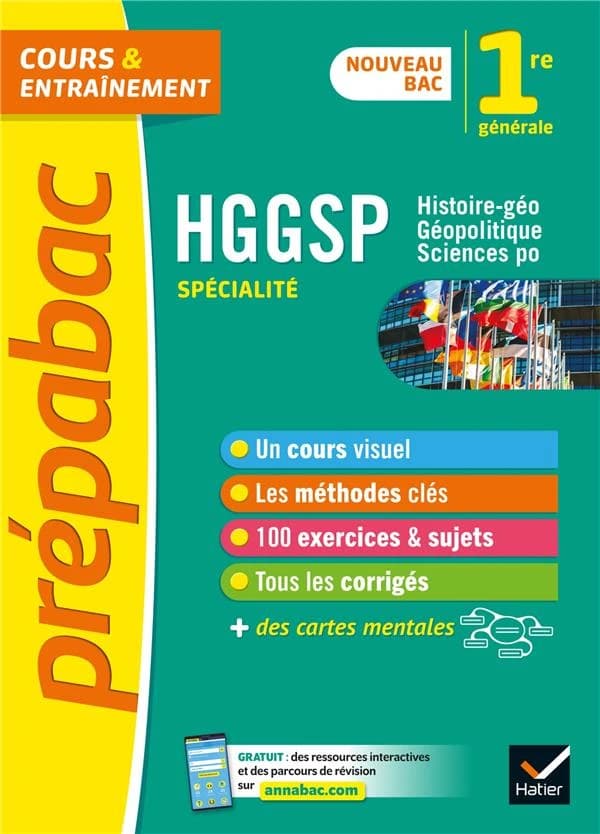 Histoire-géo, géopolitique, sciences politiques 1re spécialité