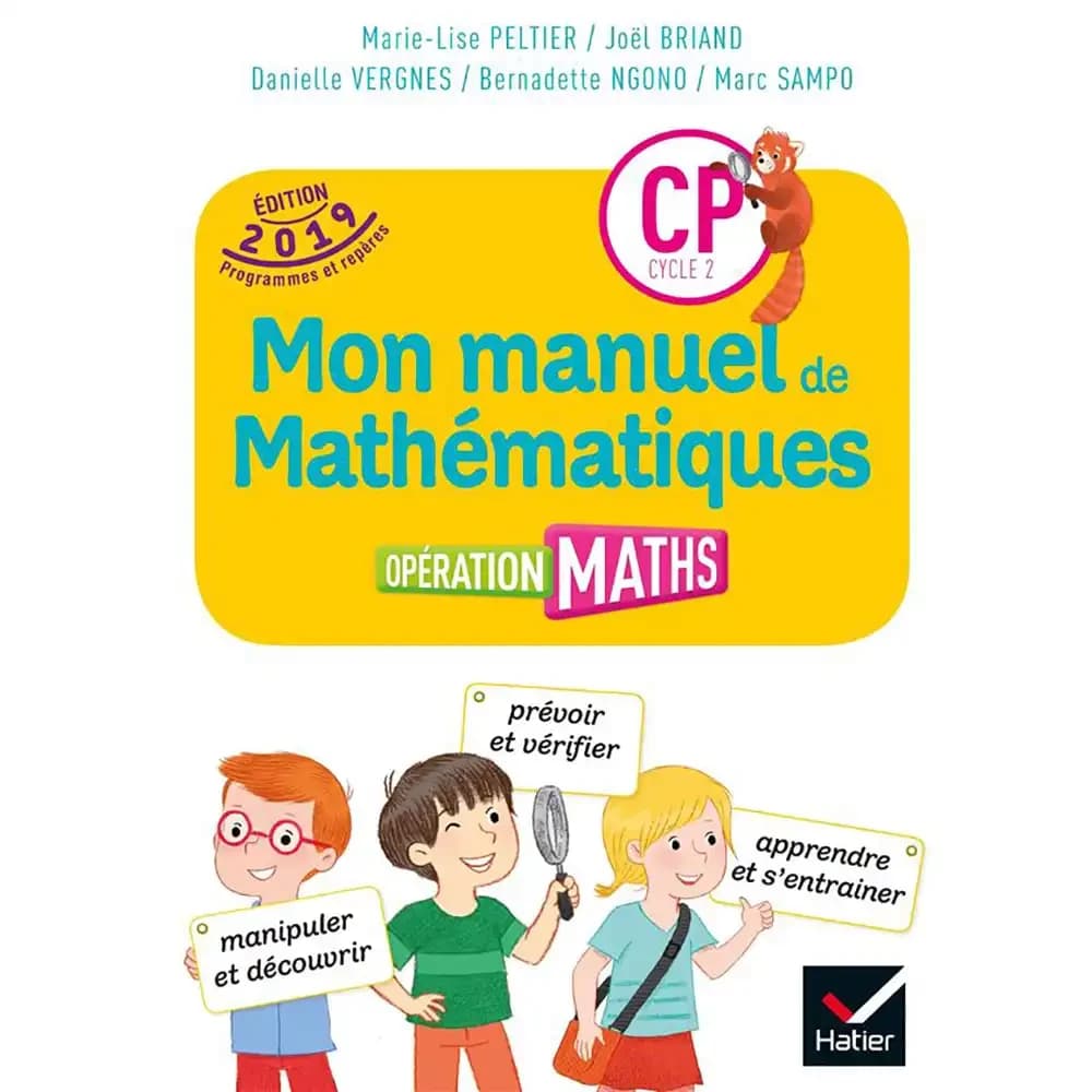 OPERATION MATHS CP MON MANUEL DE MATHEMATIQUES 2019