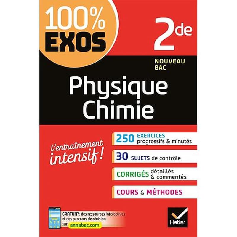 100% EXOS : physique-chimie ; 2nde