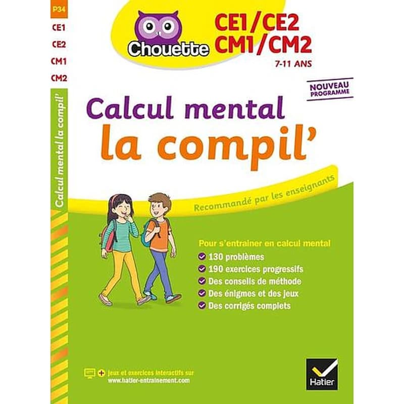 Calcul mental la compil'  - CE1