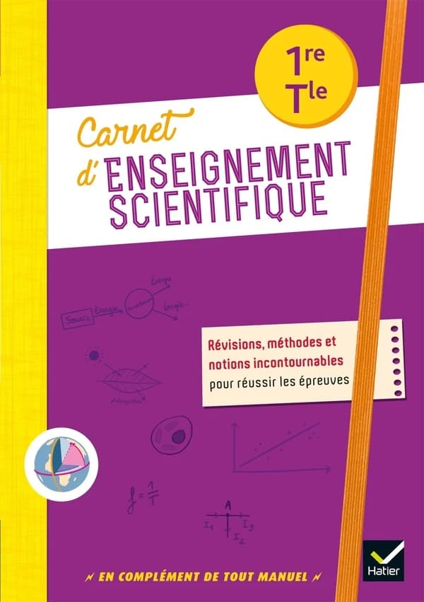 Carnet de labo : carnet d'enseignement scientifique ; 1re, terminale ; carnet de l'élève (édition 2020)