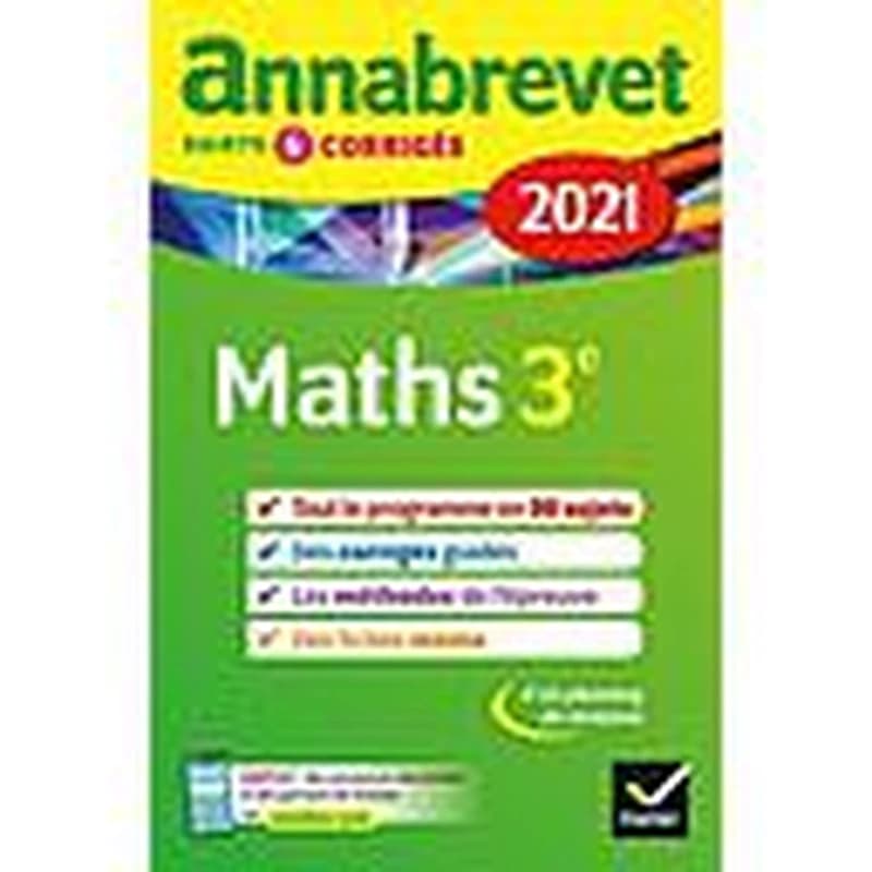 Maths 3e : Sujets et corrigés
