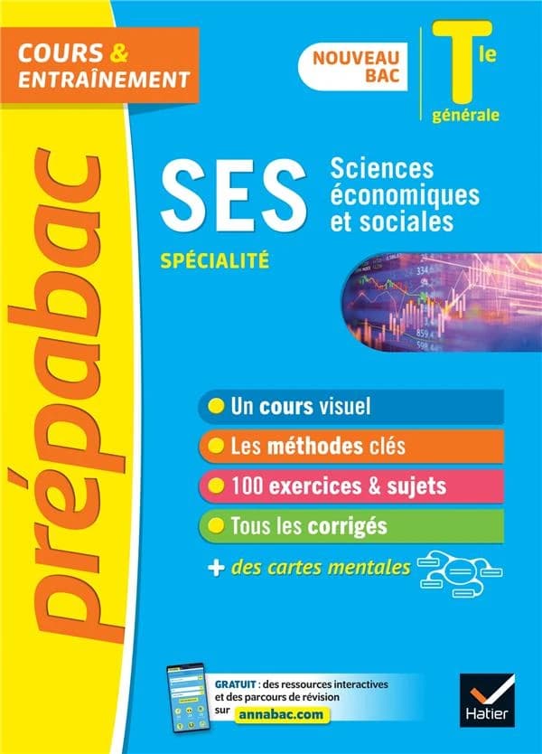 Prépabac cours & entraînement : SES, spécialité ; terminale générale (édition 2020
