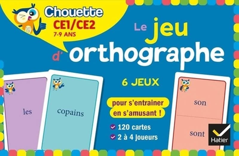 Chouette entraînement : le jeu d'orthographe