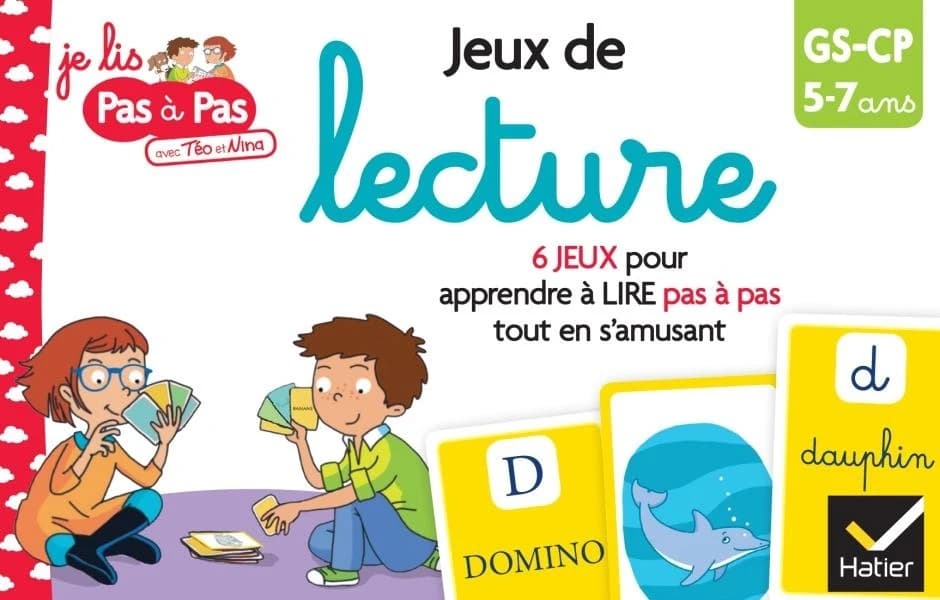 Jeux de lecture ; GS, CP