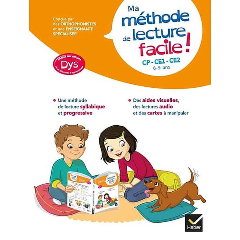 Ma méthode de lecture syllabique facile ! ; dys