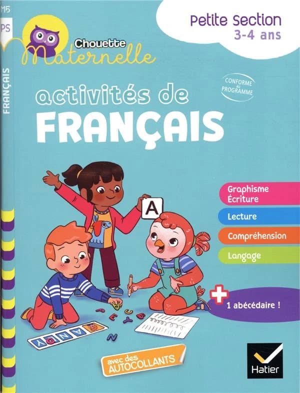 Activités de français Maternelle Petite Section