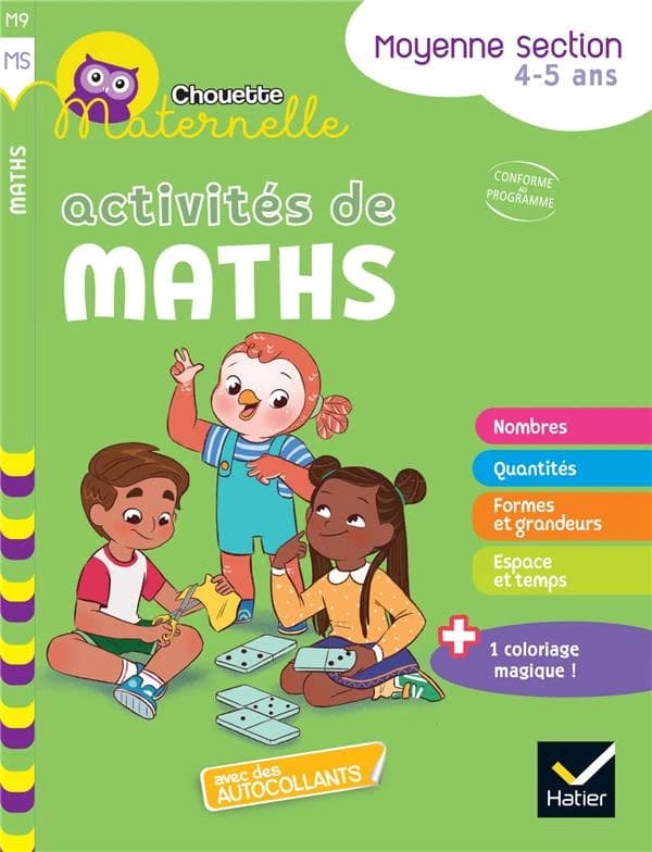 Activités de maths Maternelle Moyenne Section