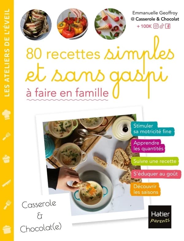 80 recettes simples et sans gaspi : à faire en famille