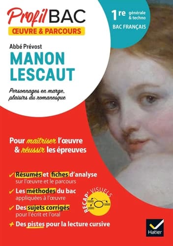 Abbé Prévost, "Manon Lescaut" : personnages en marge et plaisirs du romanesque