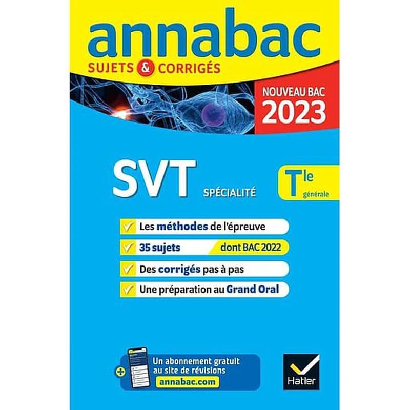 SVT spécialité terminale générale
