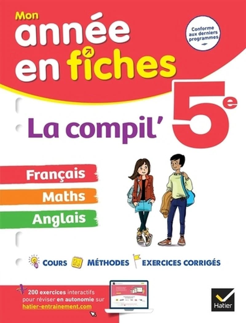 La Compil' 5e : Français, maths, anglais