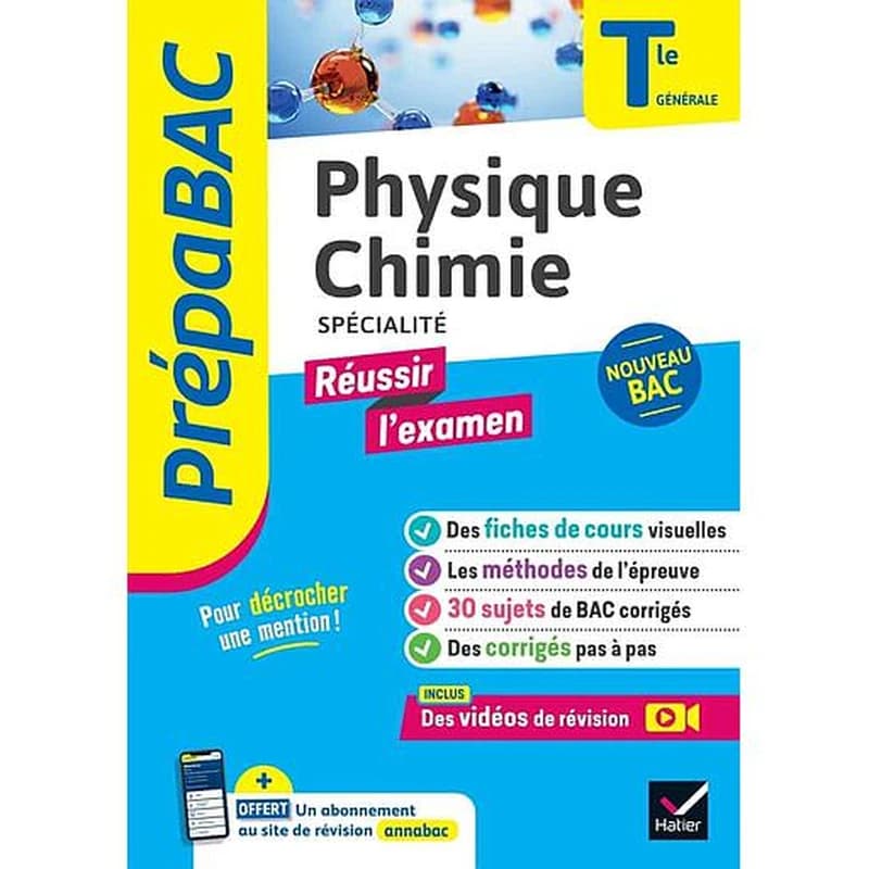 Prépabac réussir l'examen : physique-chimie, spécialité ; terminale générale