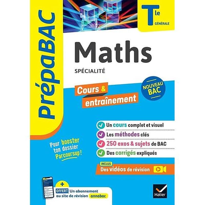 Prépabac cours & entraînement : maths, spécialité ; terminale générale