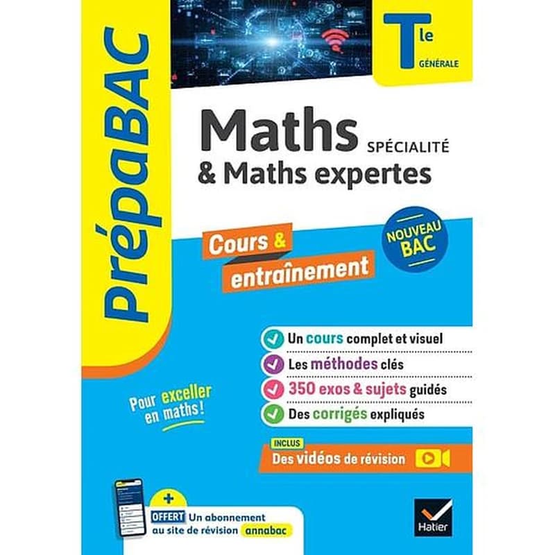 Prépabac cours & entraînement : maths spécialite & maths expertes ; terminale générale